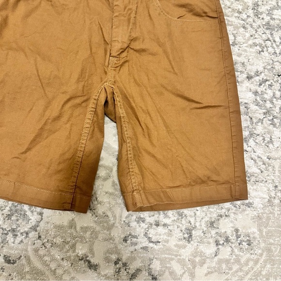 The North Face Brown Cotton Stretchy Outdoor Shorts Casual Hiking Size 32 Men’s - Picture 3 of 7